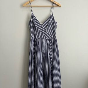 Jcrew pinstripe summer dress